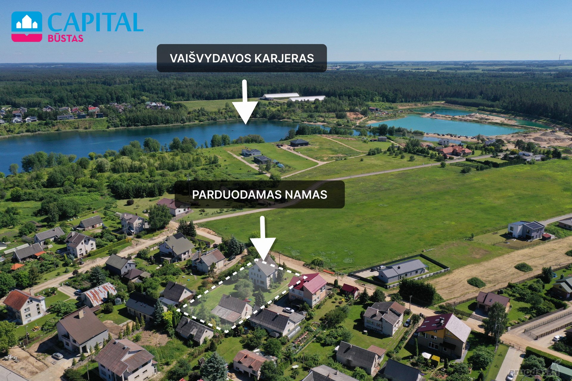 Parduodamas 175 Kv. M. Dalinės Apdailos Namas