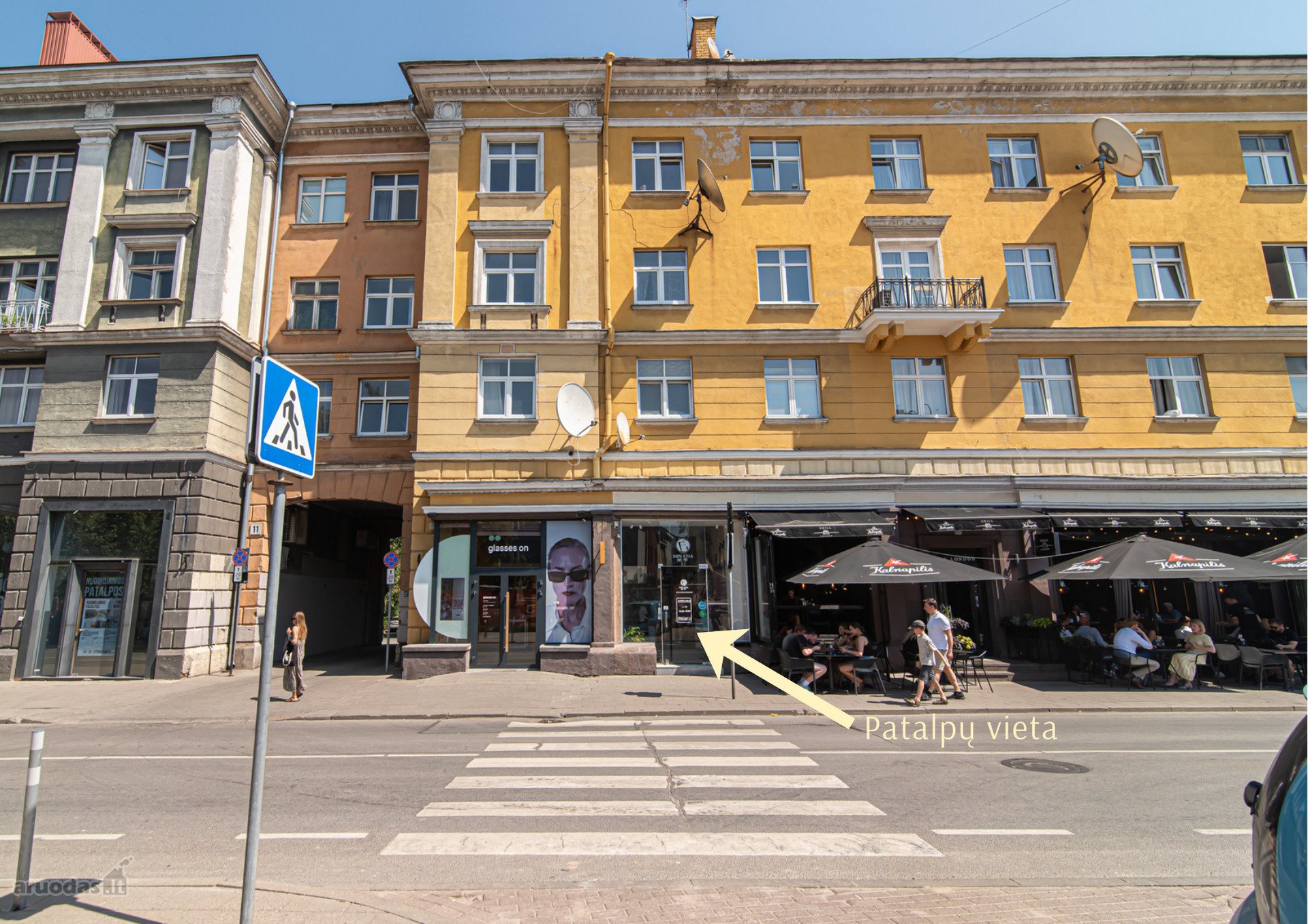 Išnuomojamos patalpos Vokiečių g., Vilniaus