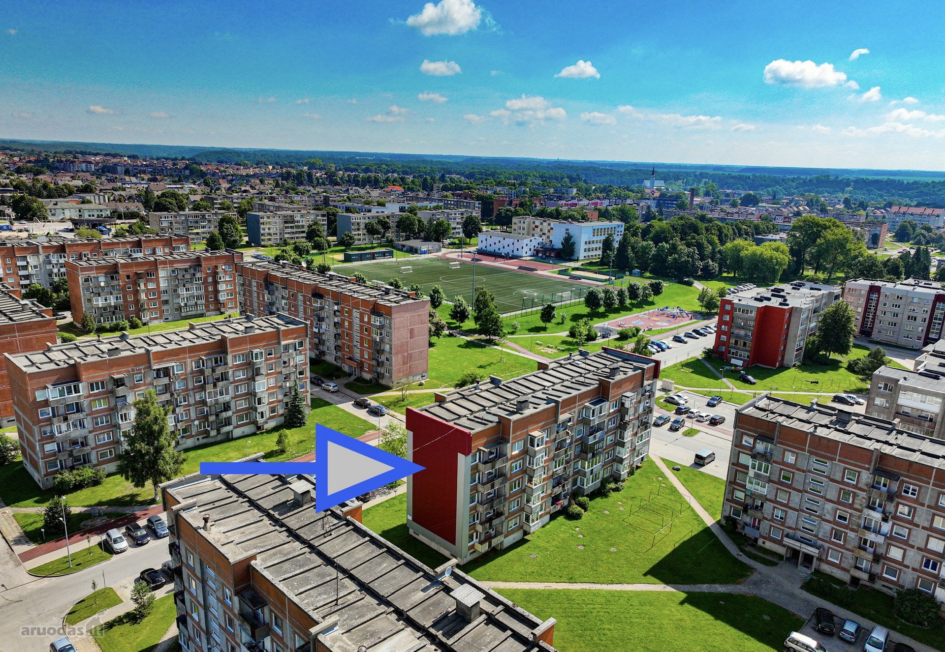 Modernus 3 Miegamųjų butas Gargžduose.