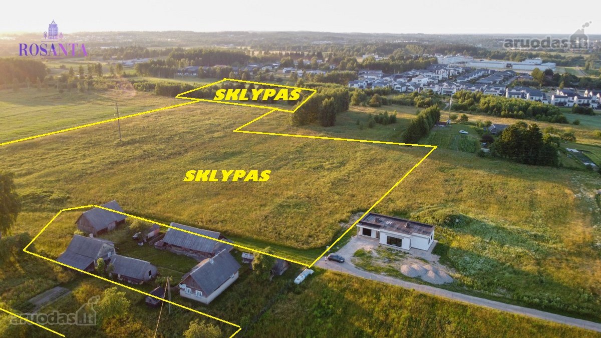 Parduodame 2 Besiribojančius Sklypus