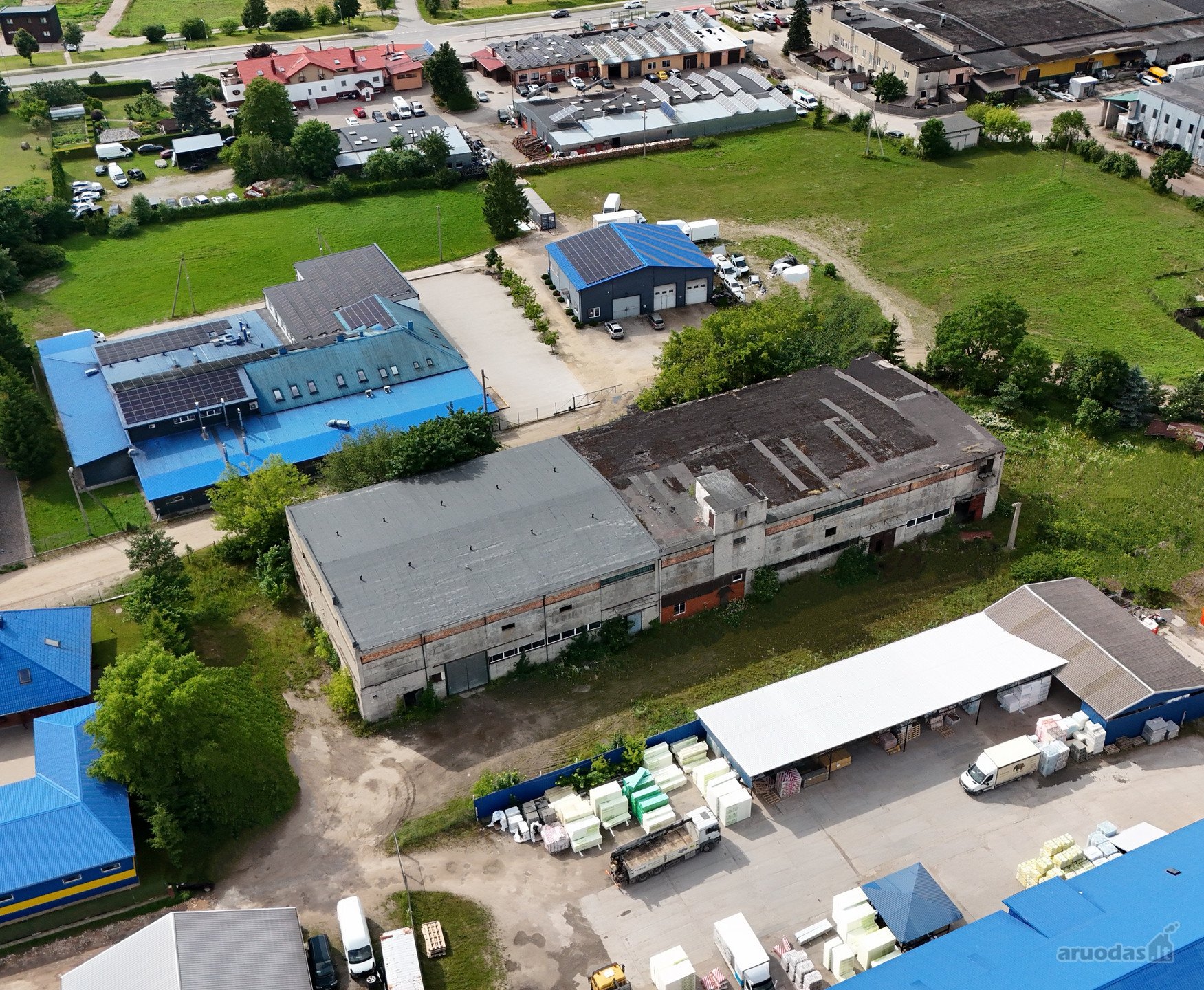 Parduodamas Didelio Ploto (3427kv/m) Pramonės