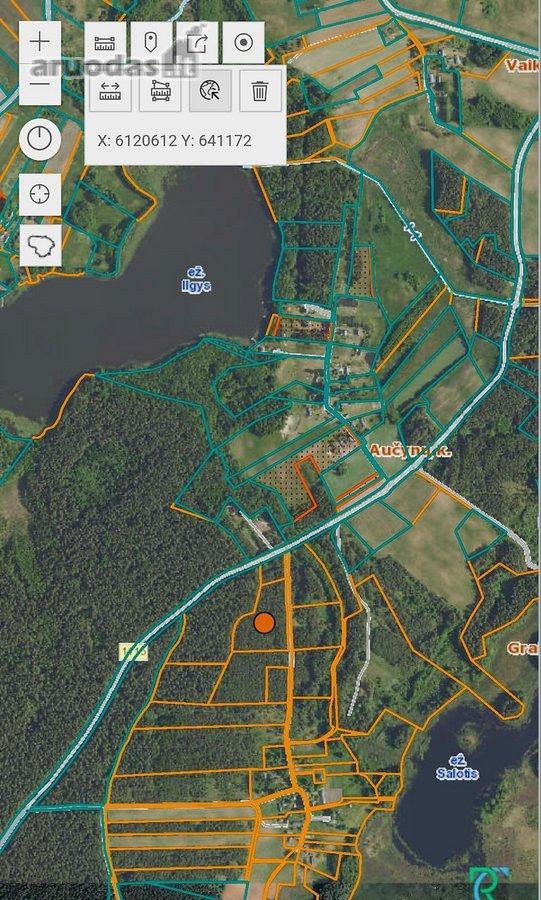 Parduodamas 1,47 ha žemės ūkio paskirties