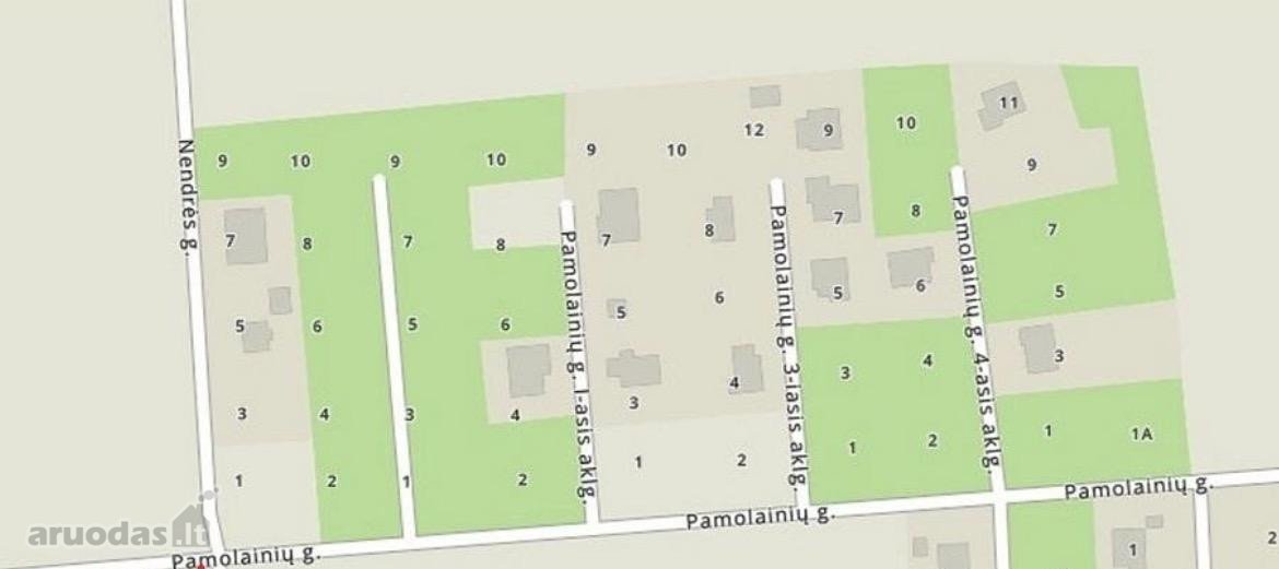 Parduodamas 11,27 aro namų valdos sklypas