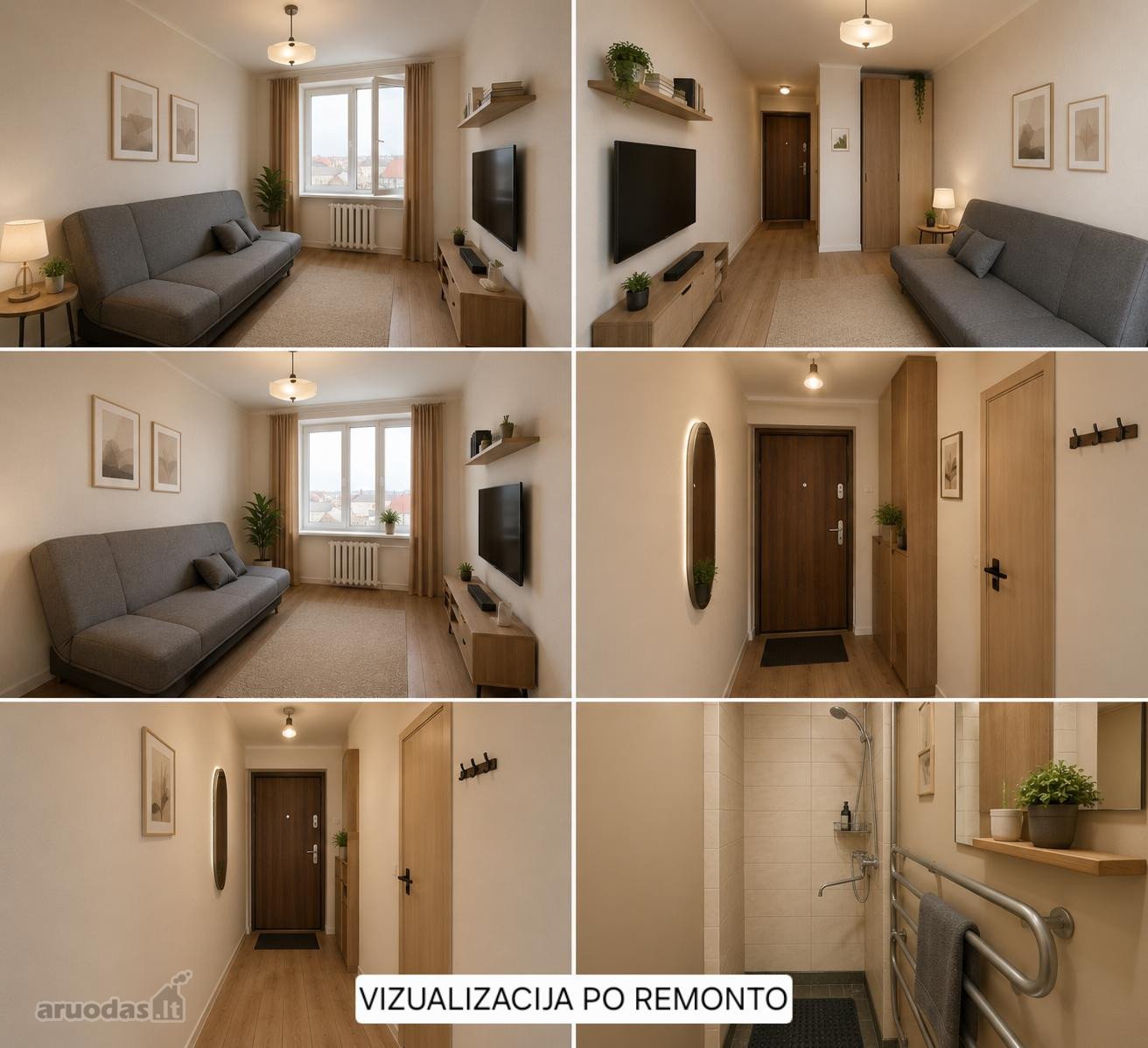 1 kambario butas miesto centre Žalgirio g.