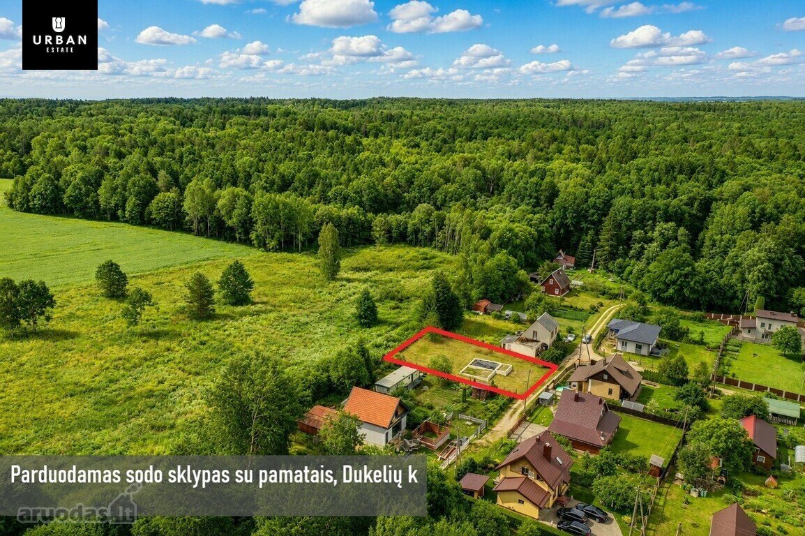 Parduodamas Sodo Sklypas Šalia Miško, Dukeliuose!