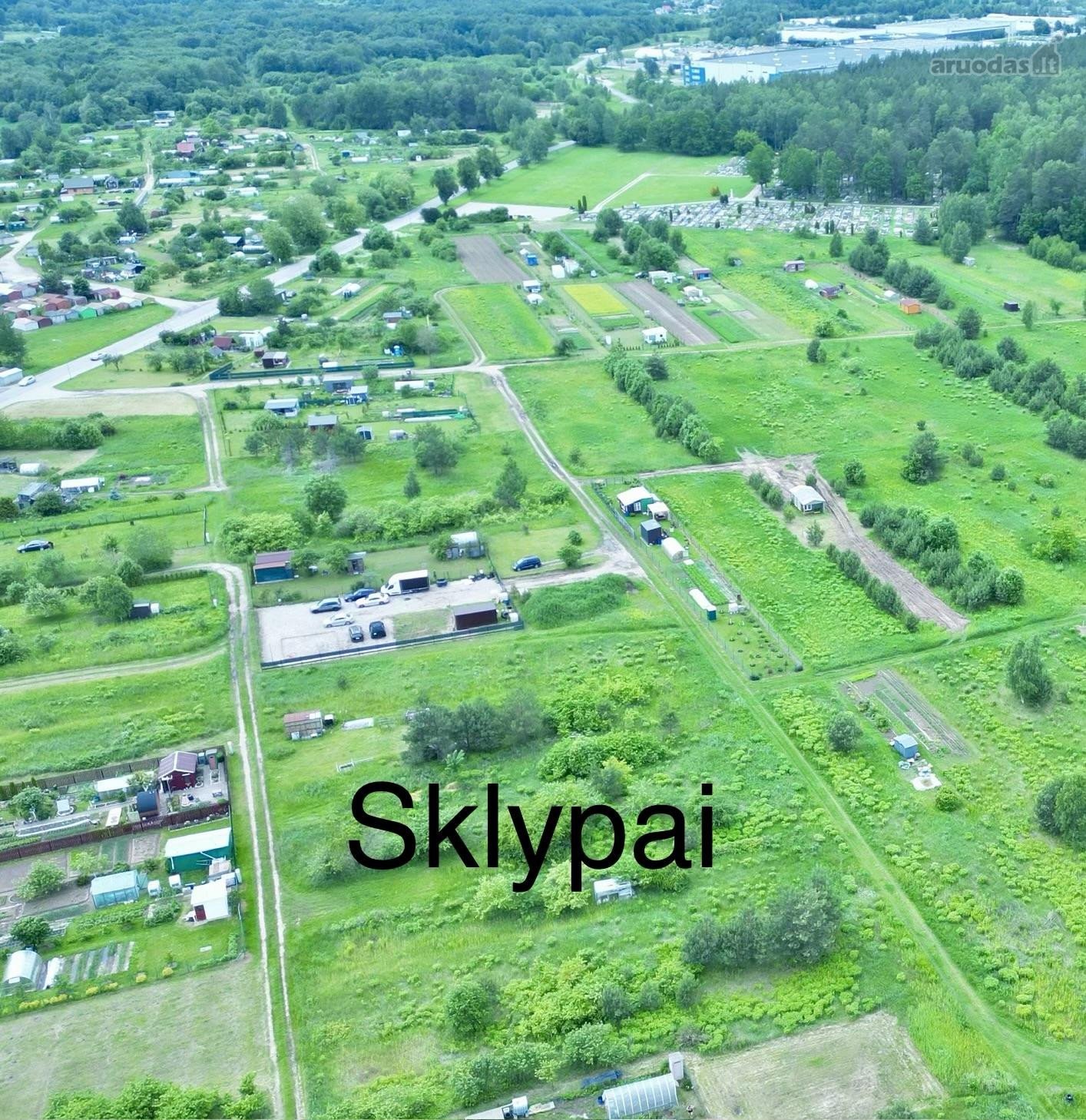 Parduodamas 8,25 Arų Sodo Sklypas Šalia