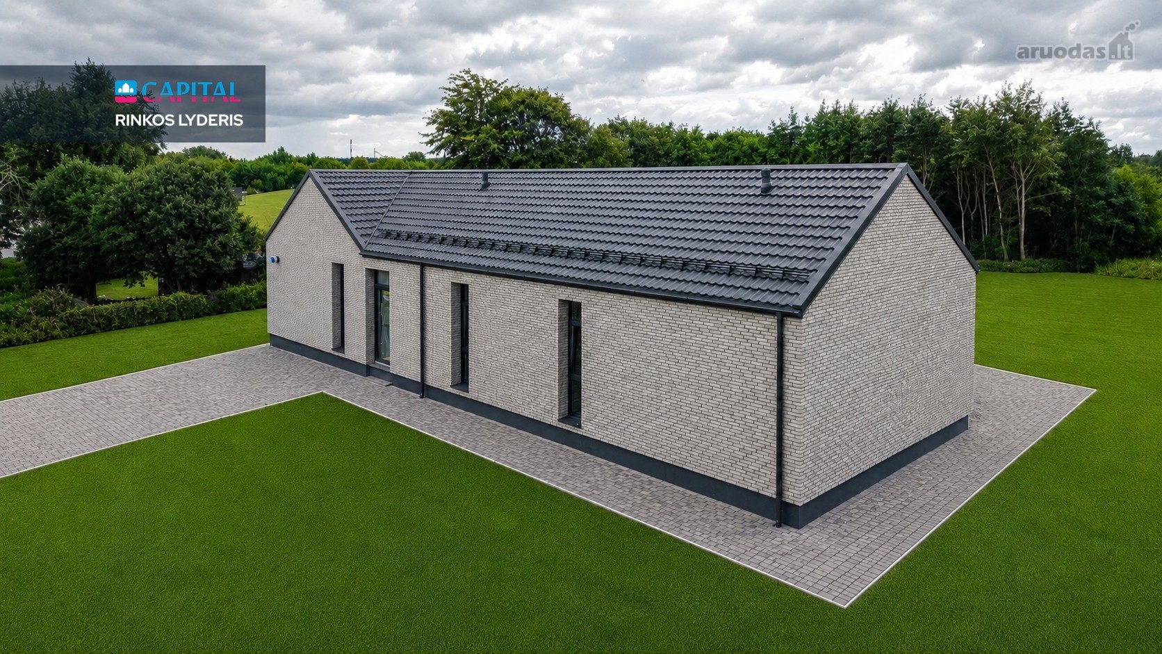 4 Km Iki Pilaitės  A++ Klasė  163,98 m² 