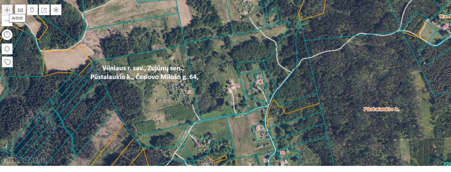 Unikalus 10,16 ha sklypas Medžiakalnio