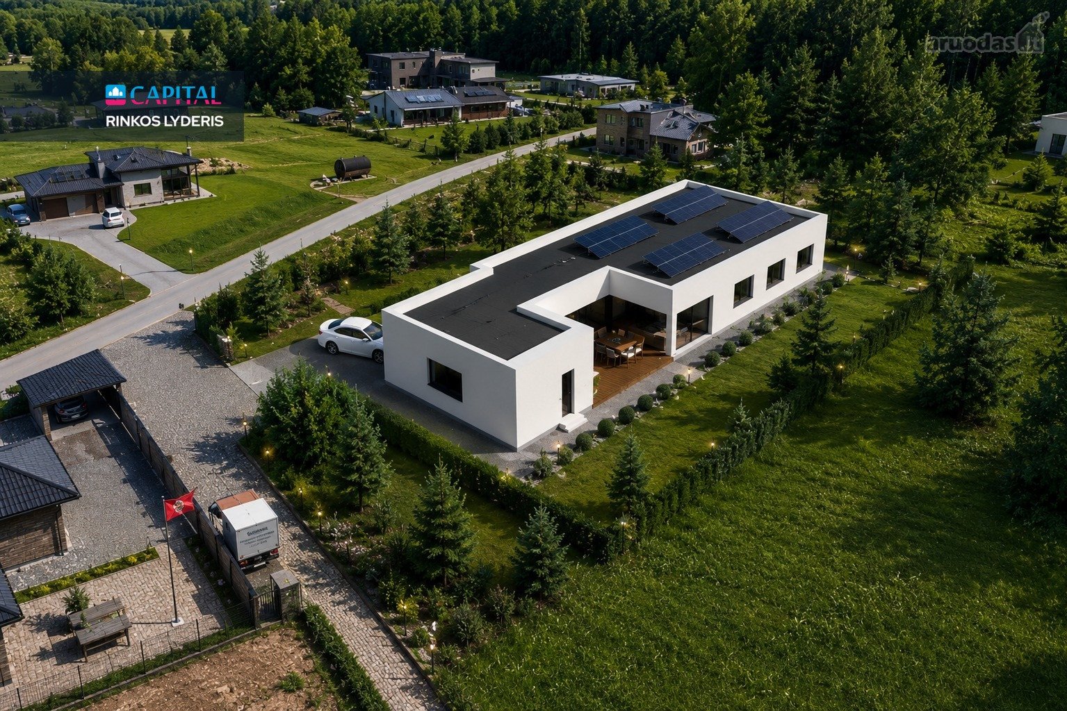 Parduodamas Namų Valdos Sklypas Su Namo