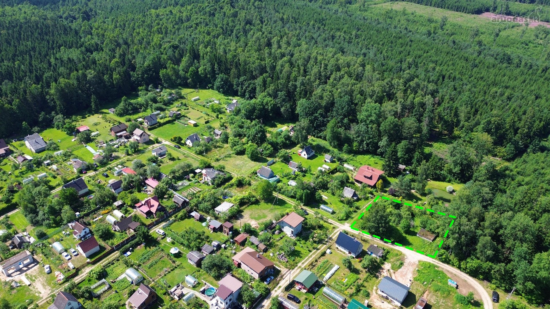Parduodamas sodo sklypas Juodiškių kaime,