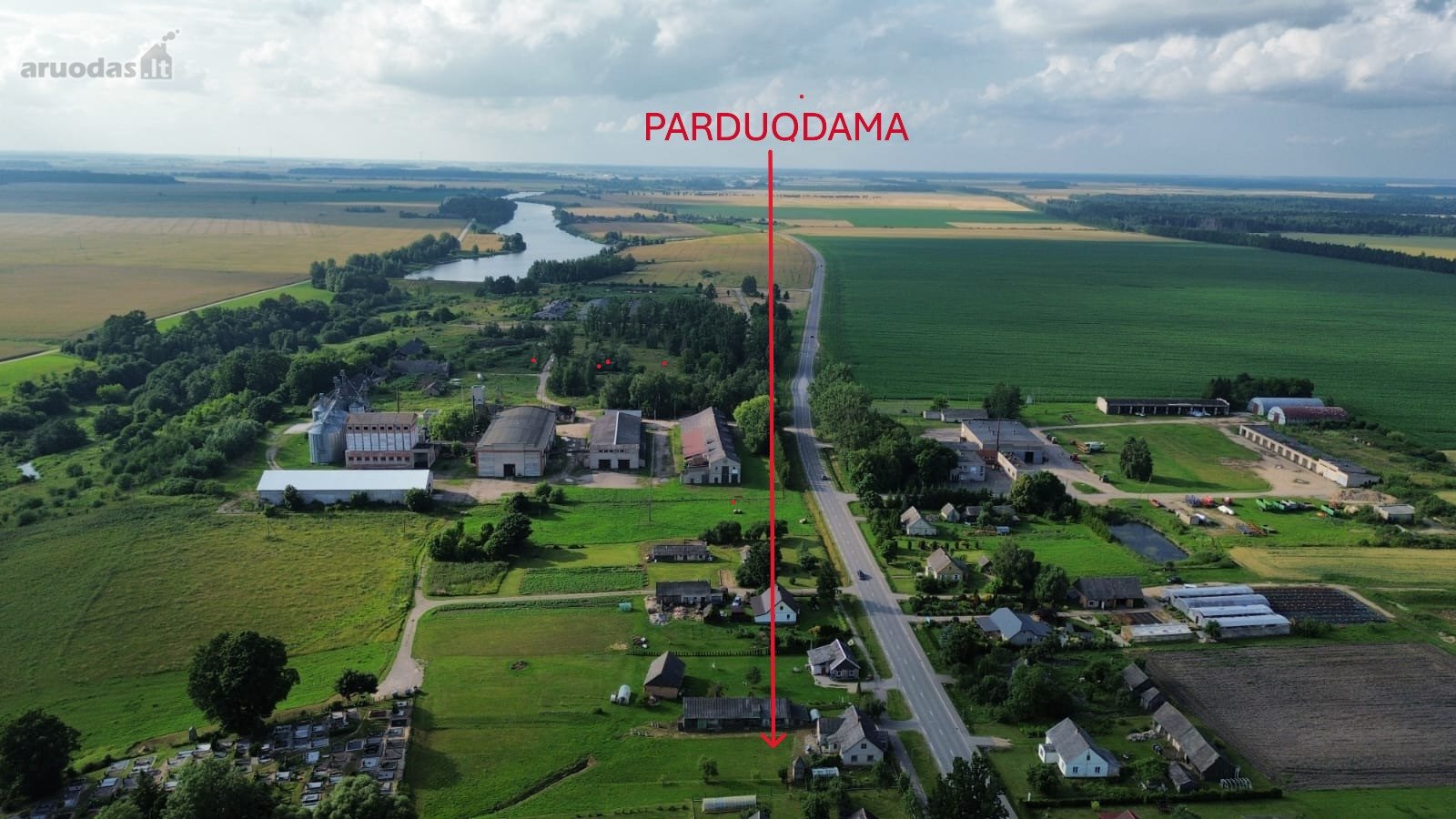 Sodyba Mantviliškyje su 29,89 arų žemės !