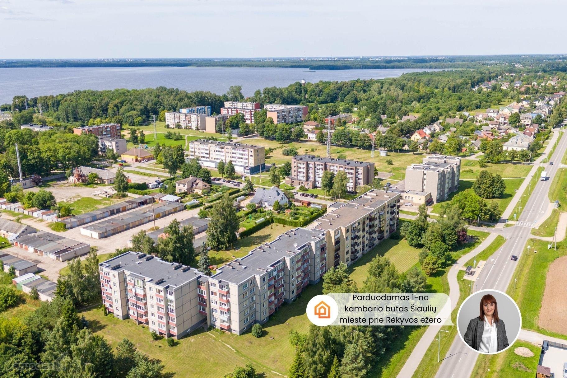 Parduodamas 1 kambario butas Rėkyvoje,