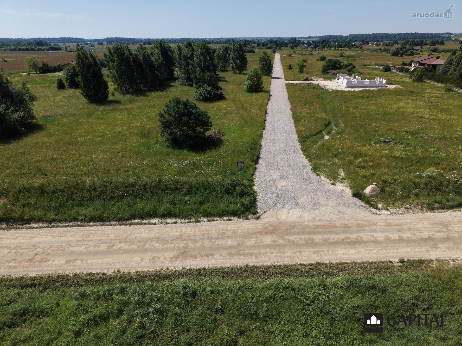 Parduodami namų valdos sklypai Kamanių GT.