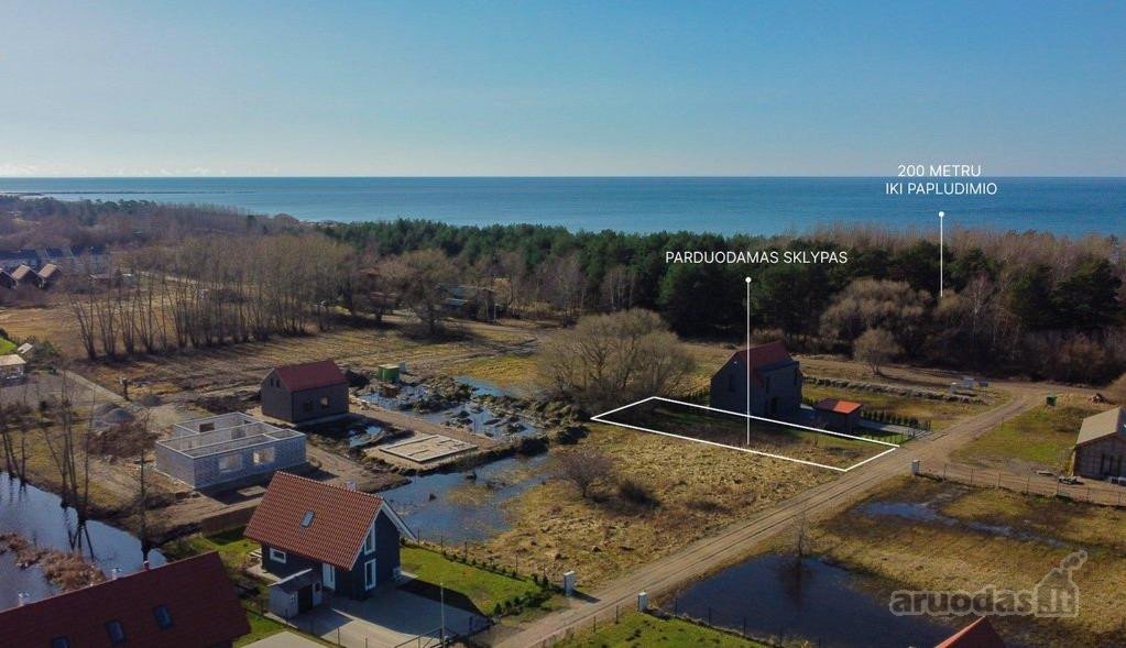Parduodamas išskirtinis 3,52 arų žemės