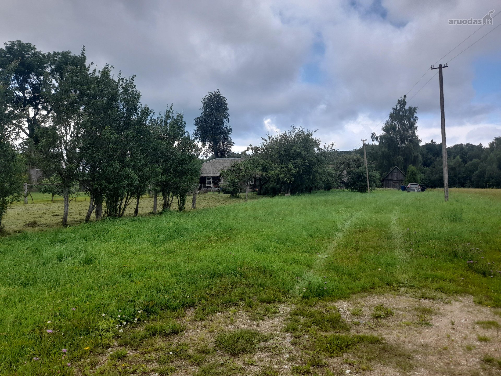 Parduodama sodyba pusė namo, Šalčininkų r.