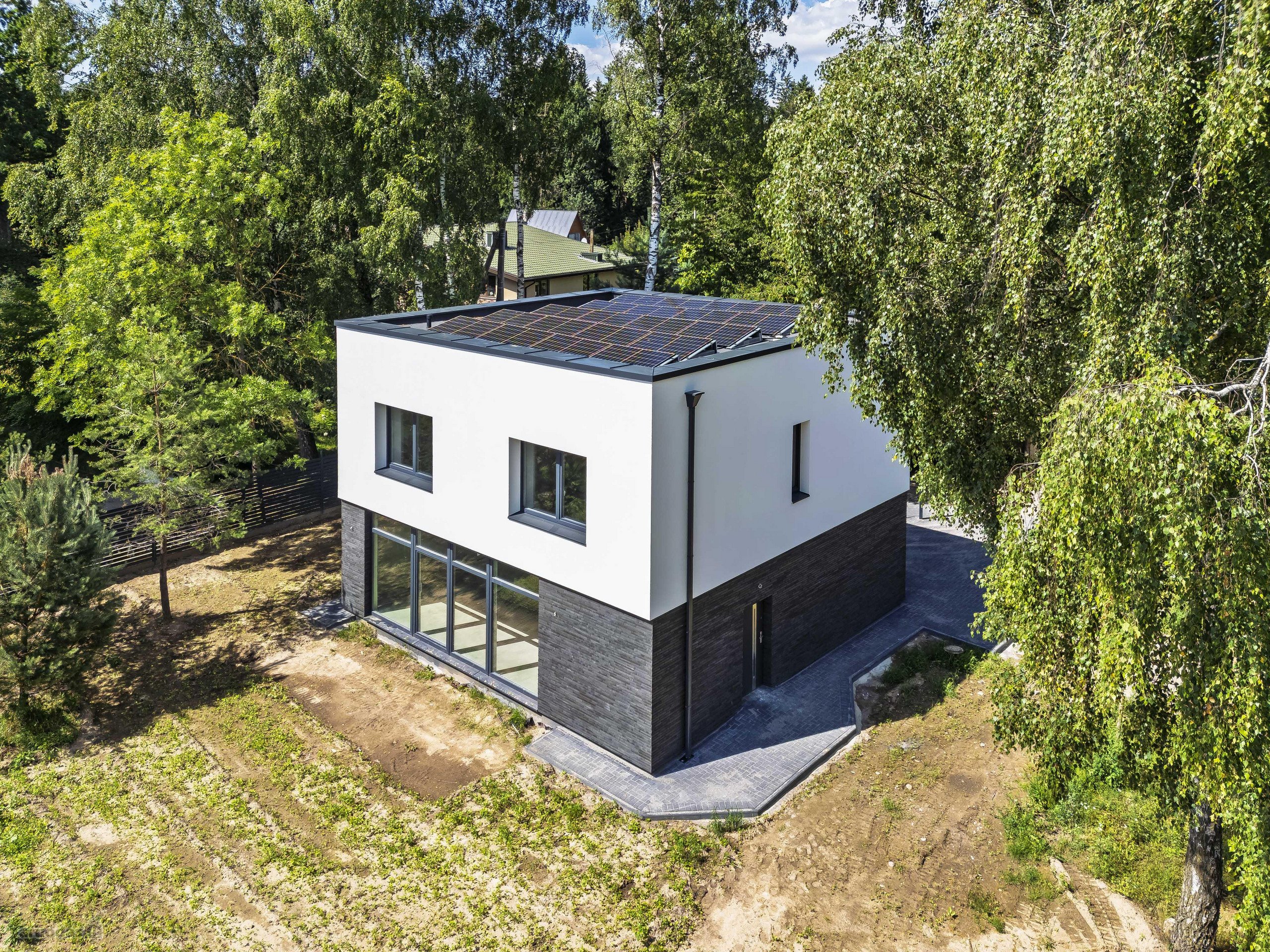 Vienbutis, A++ klasės 158 m² namas su 4,7 a