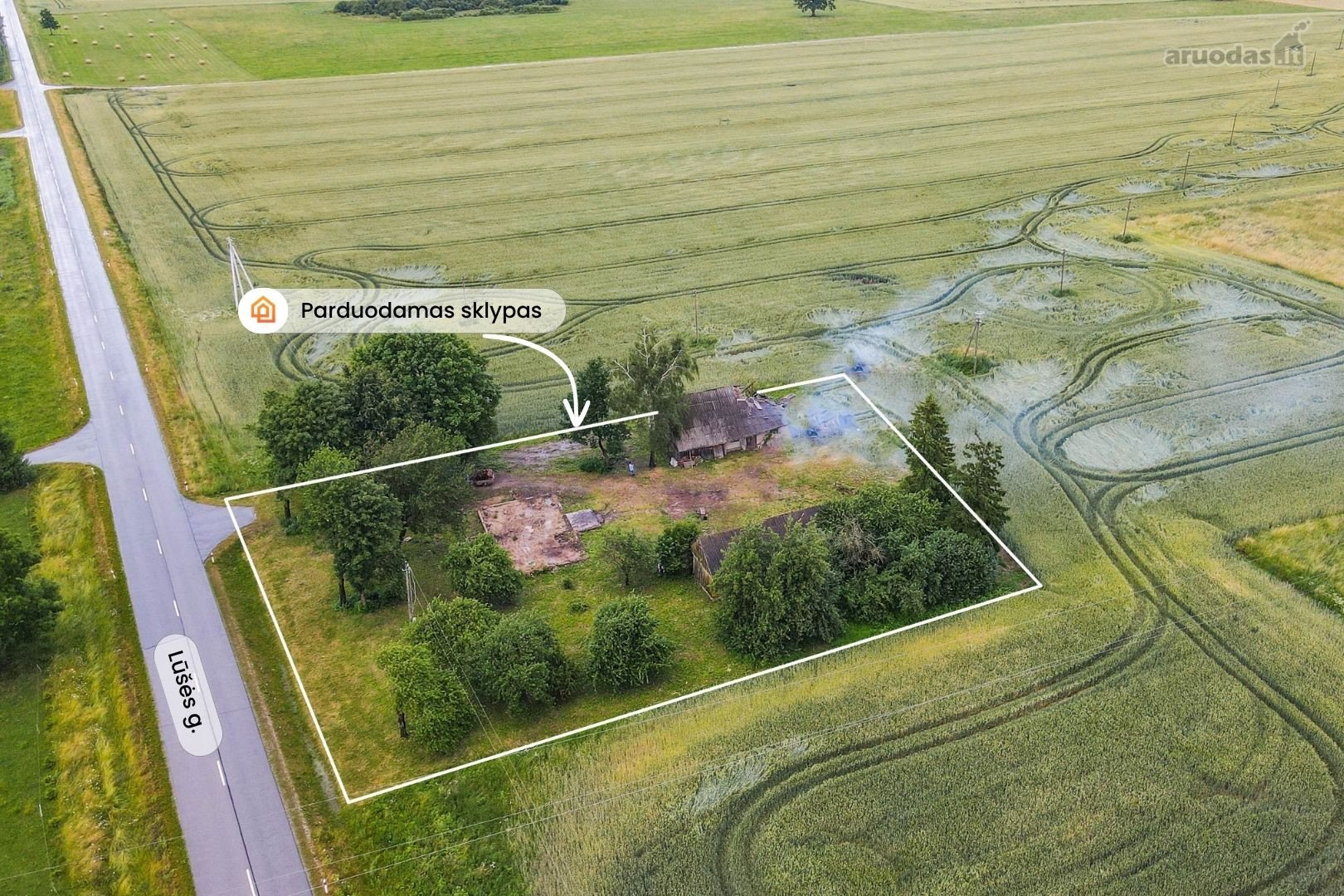 Parduodamas 26,40 arų namų valdos sklypas