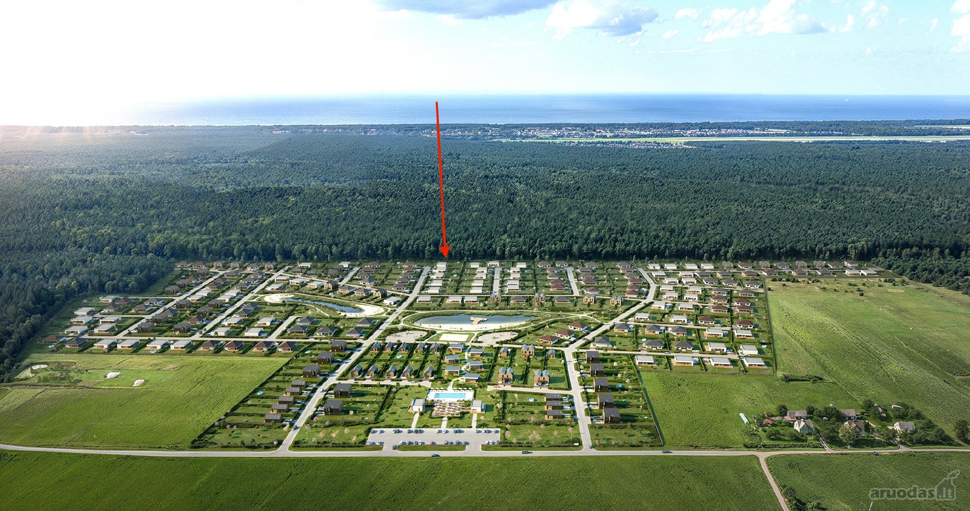Yra sklypų. Ir yra vietų, kurių neįmanoma