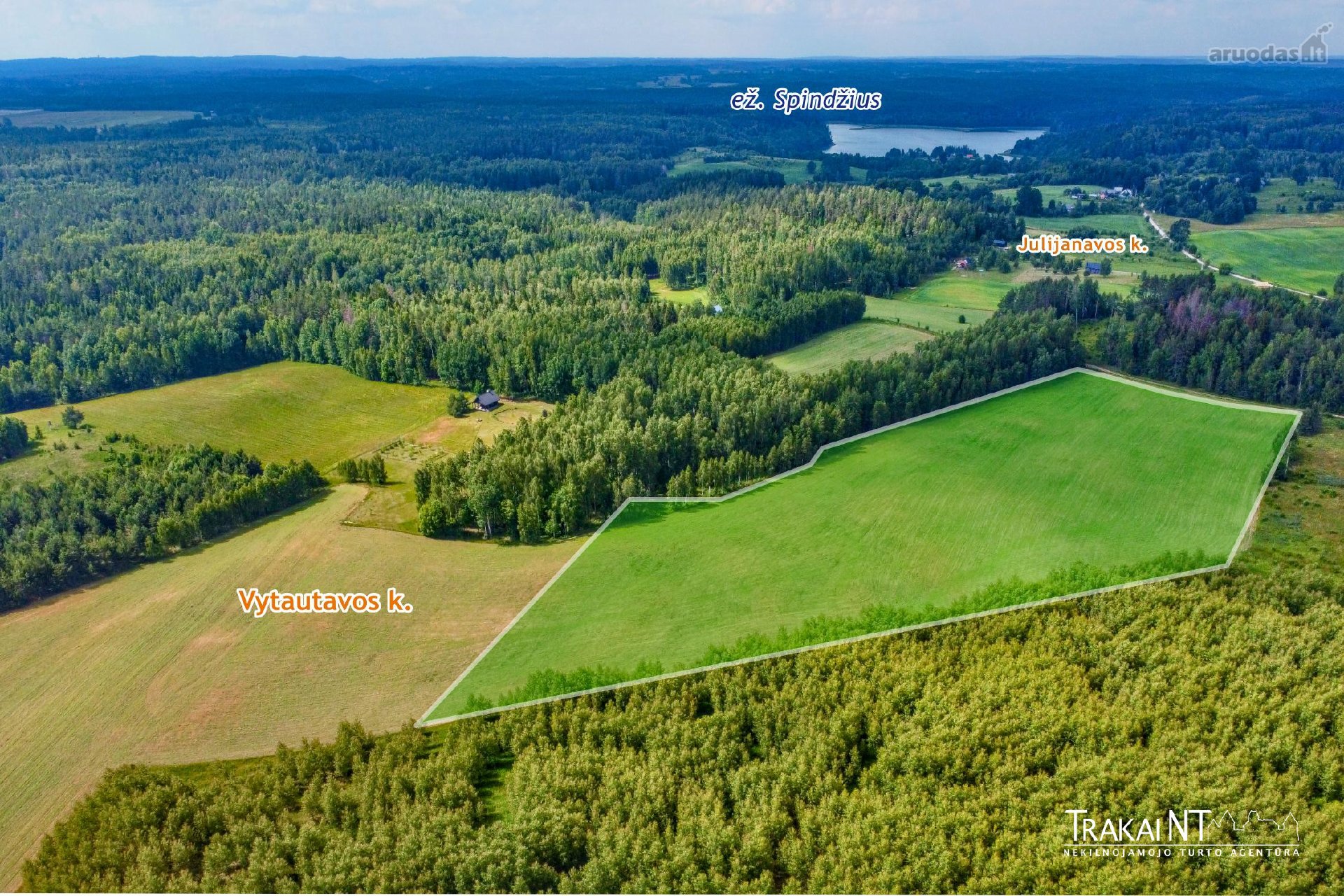Sklypas Sodybai Trakų Rajone, Vytautavos Kaime