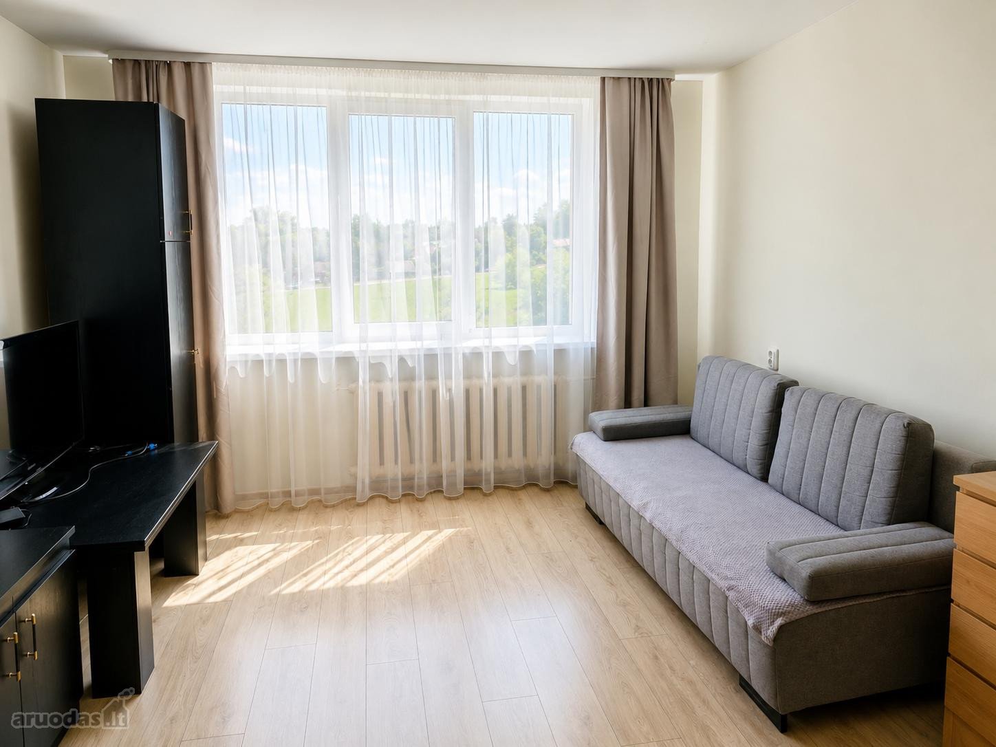 Išnuomojamas šviesus ir tvarkingas 50 m² 2