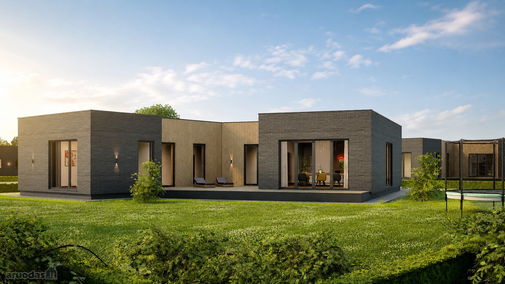 Išskirtinis Projektas – Erdvūs Namai