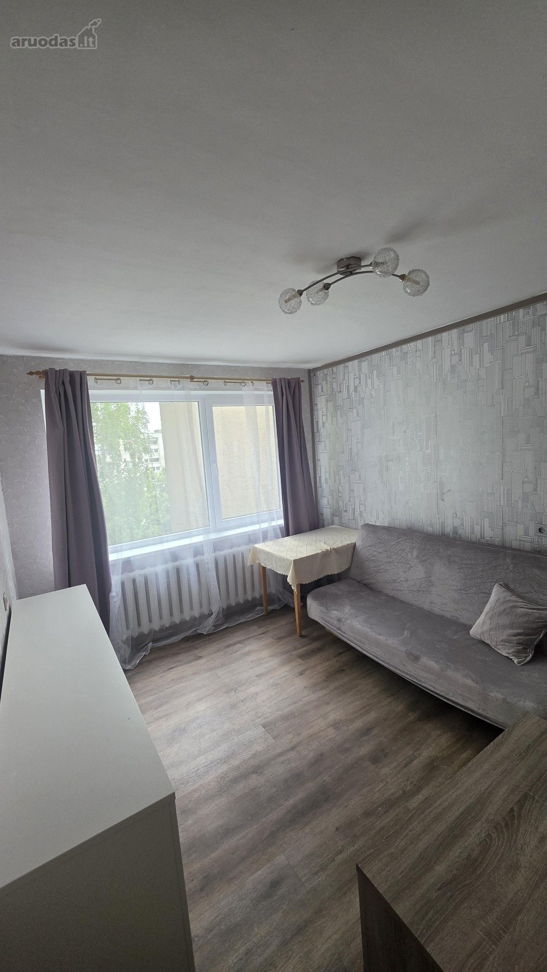 Jaukus, šviesus ir modernus 1.5 kambario