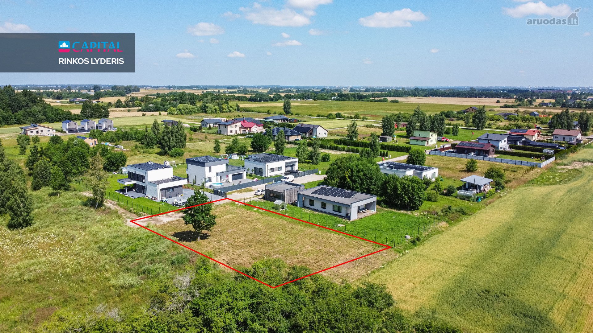 Parduodamas 11,75 Arų Namų Valdos Sklypas