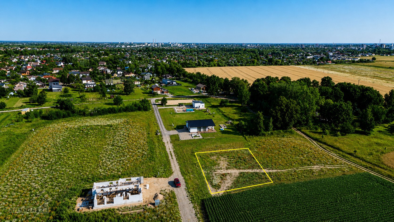 Parduodamas 8,32 a namų valdos sklypas