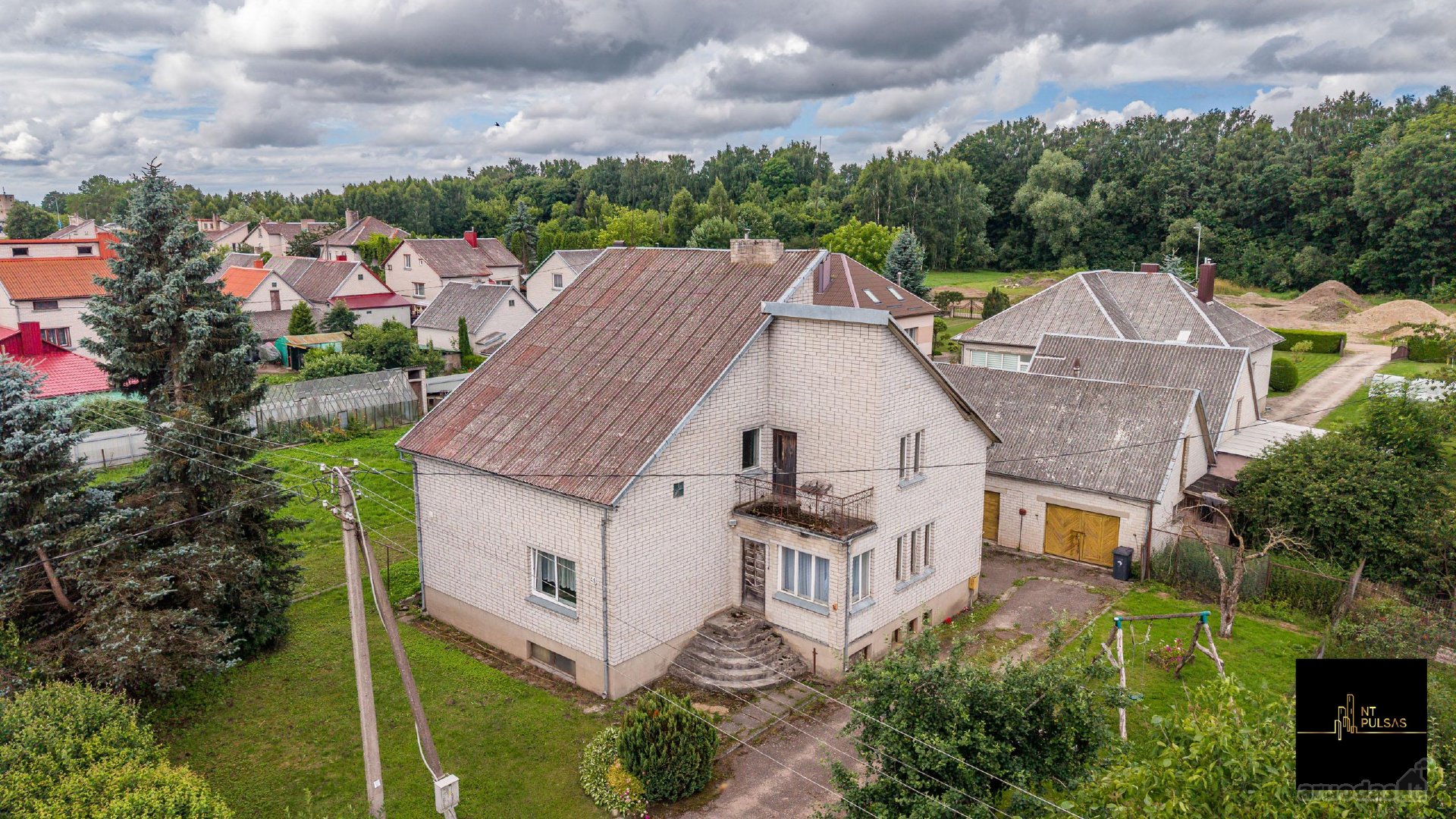 Parduodamas Erdvus 2 Aukštų Namas Kretingoje,