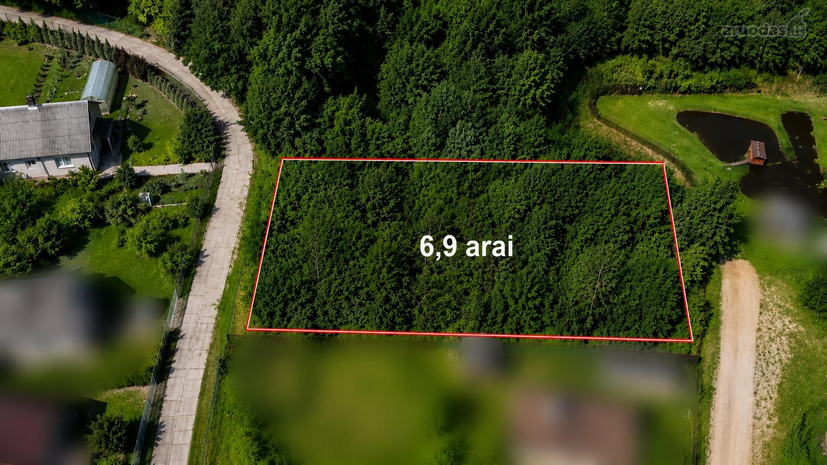 Parduodamas 6,9 aro sodo sklypas SB „pavasaris“