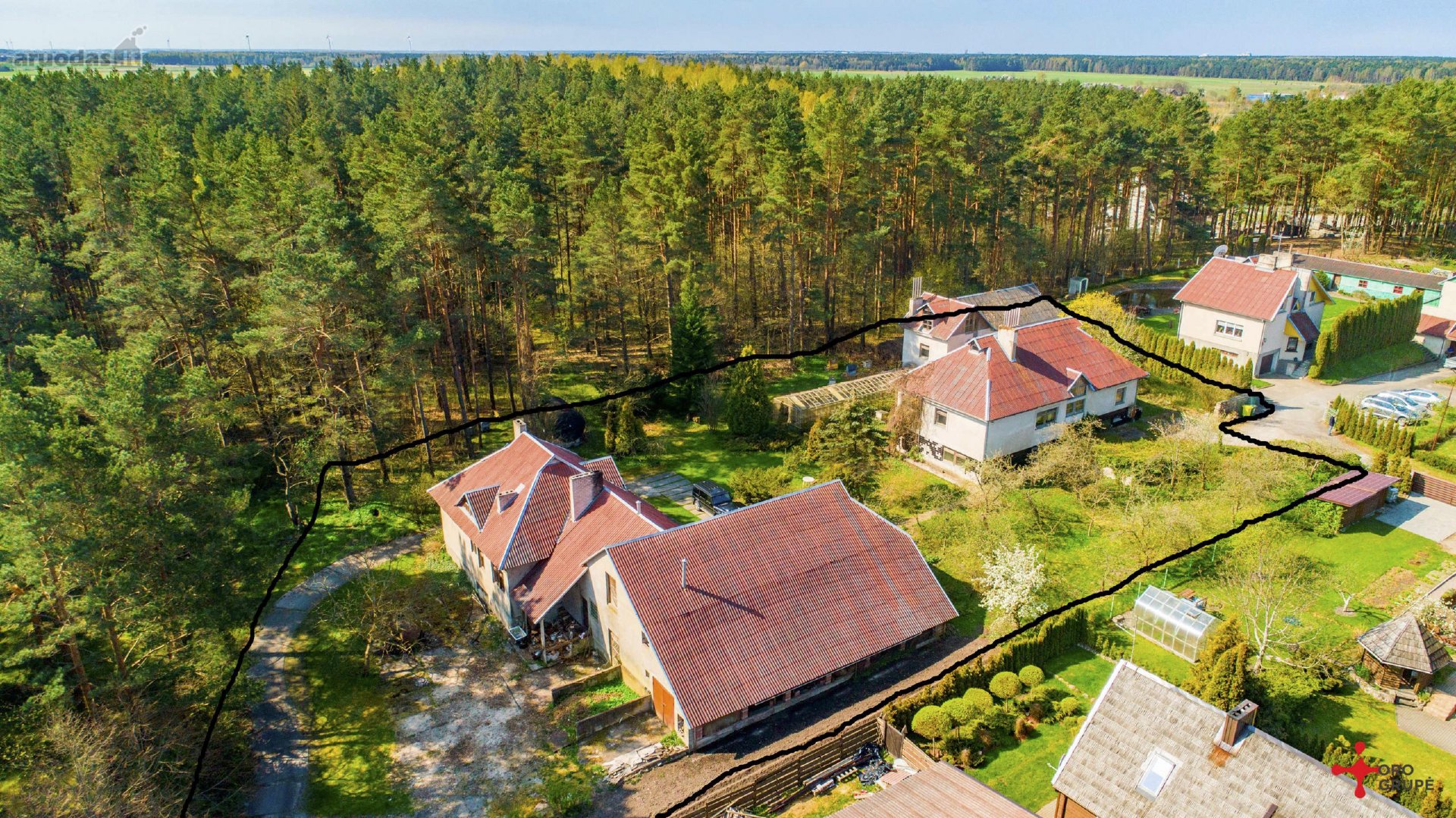 Parduodama namų valda adresu: