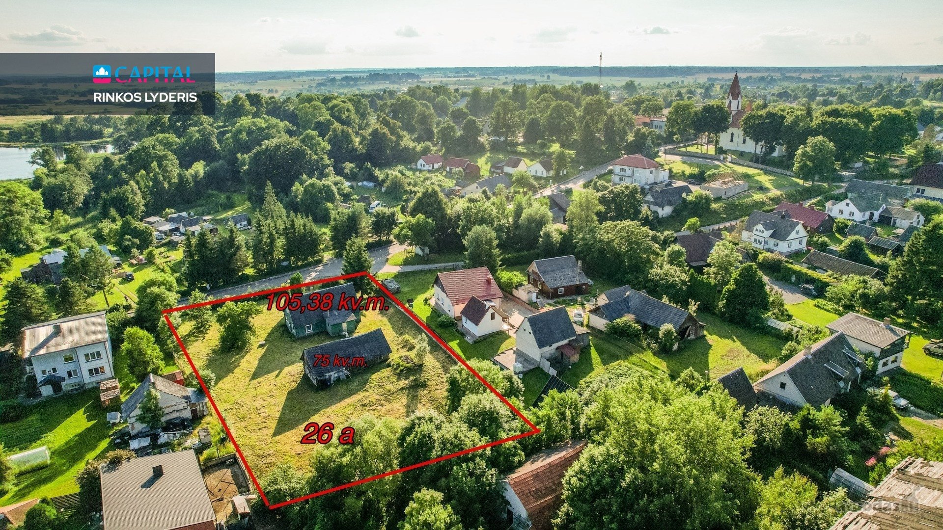 Parduodamas Namas Su 26 A Namų Valdos Erdviu