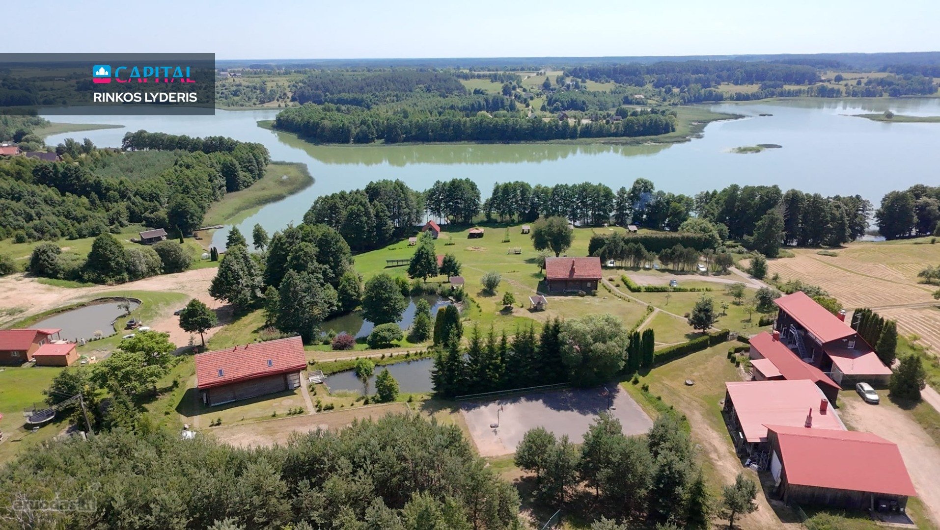 Unikalaus kraštovaizdžio sodyba prie