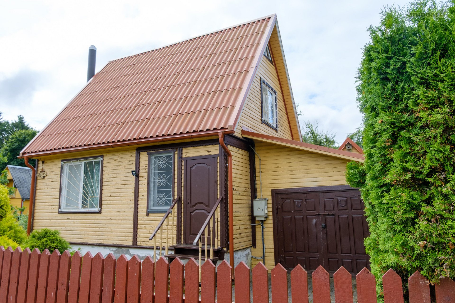Jaukus sodo namas – vieta, kur vasara