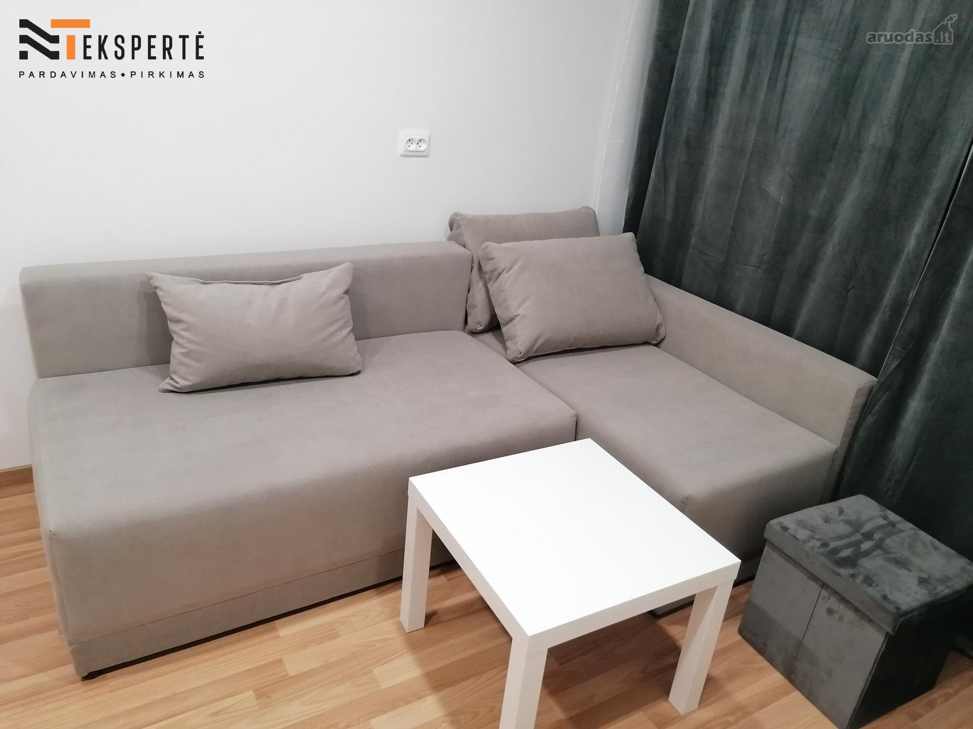 Išnuomojamas naujai įrengtas 1 kambario butas