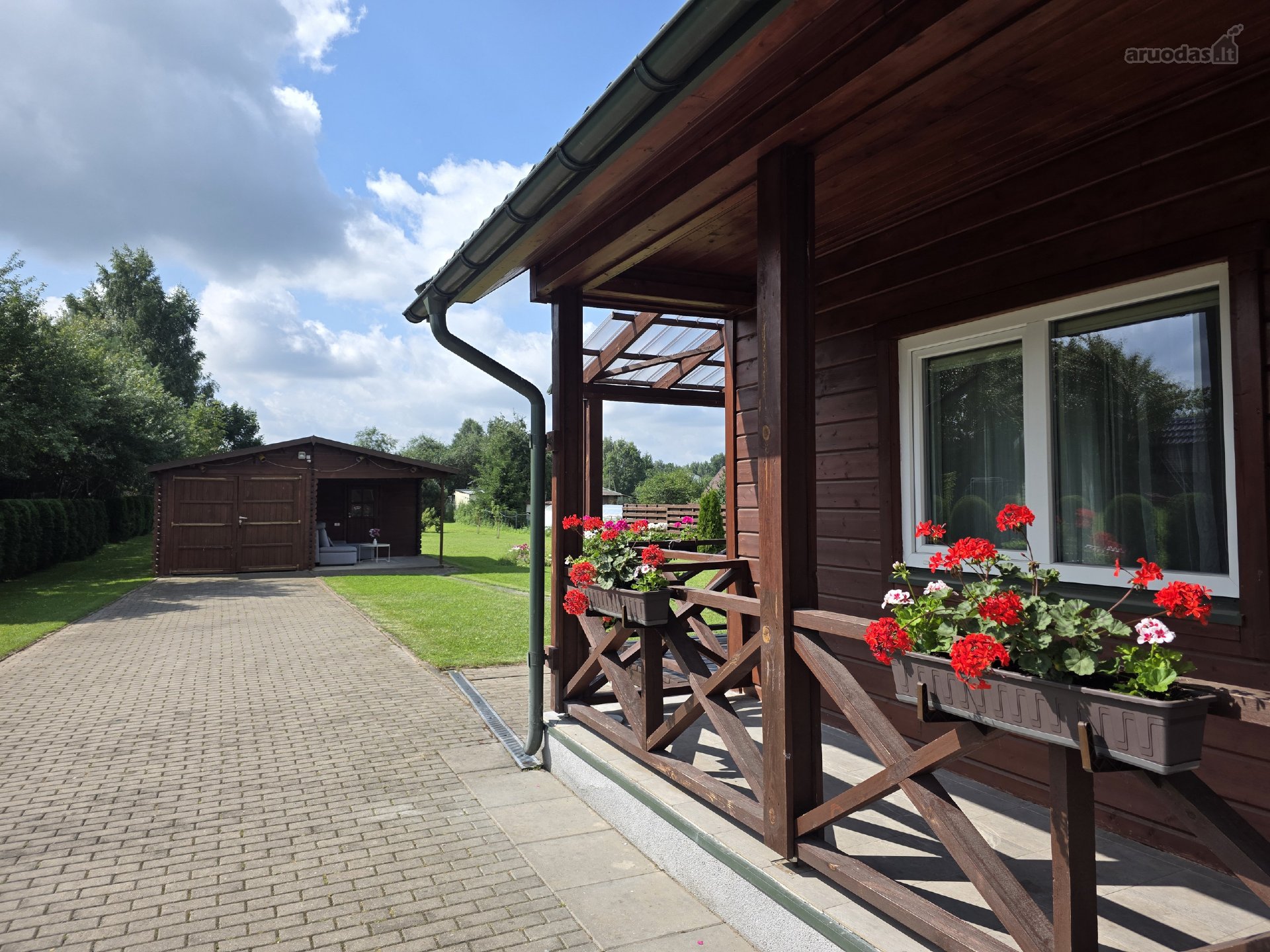 Vilniaus rajone Rudaminoje gyvenamųjų namų
