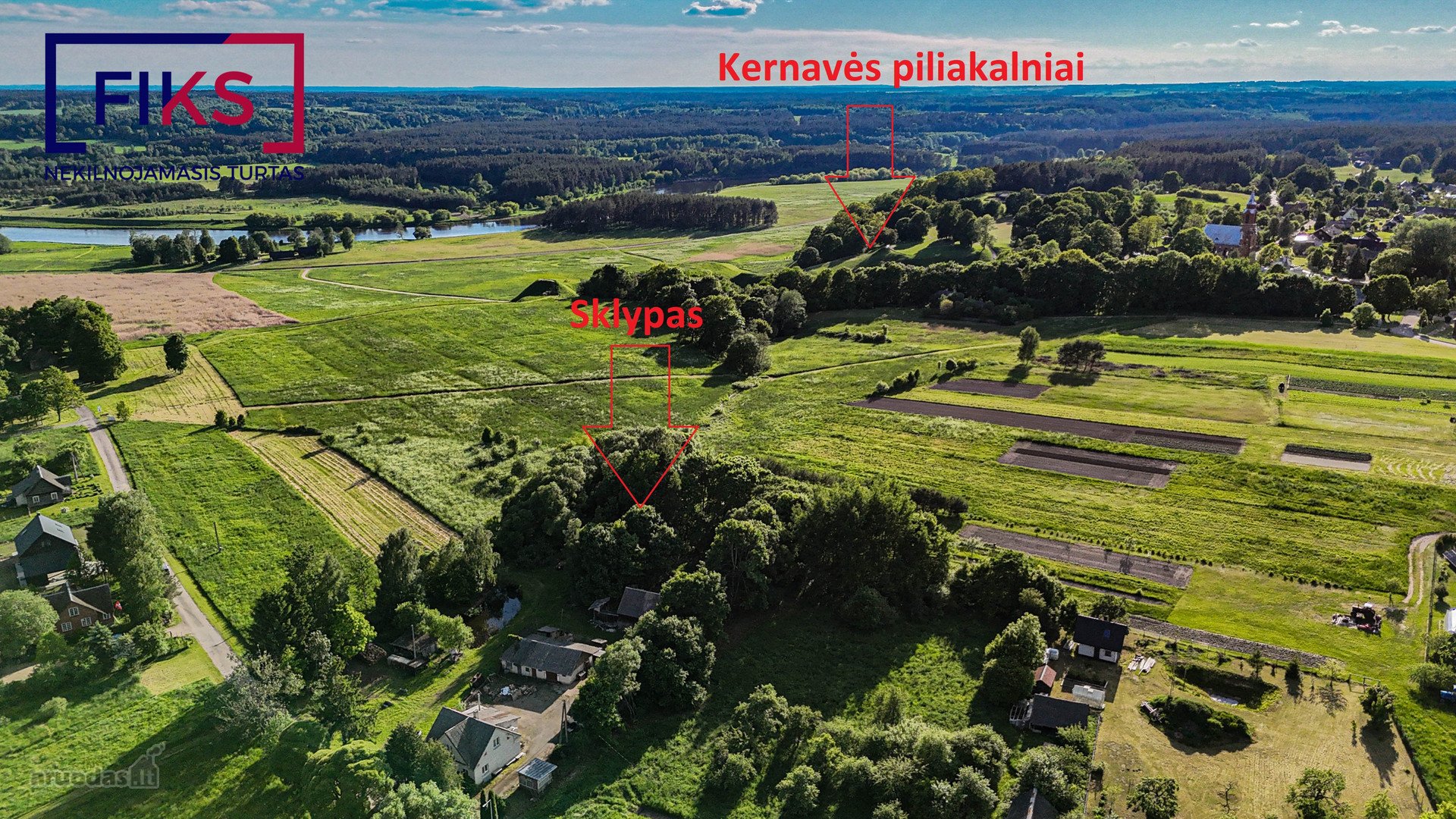 Parduodamas Išskirtinis 25,88 Arų Namų Valdos