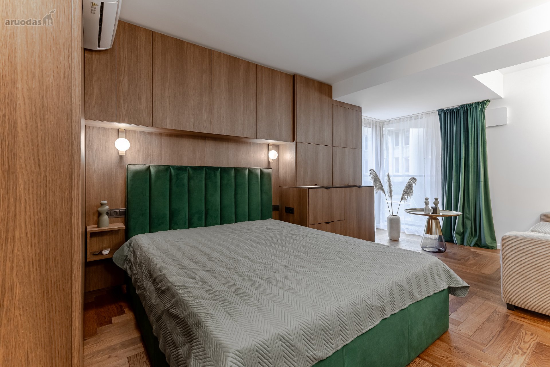 Labai Kokybiškai Įrengti 1 Kambario