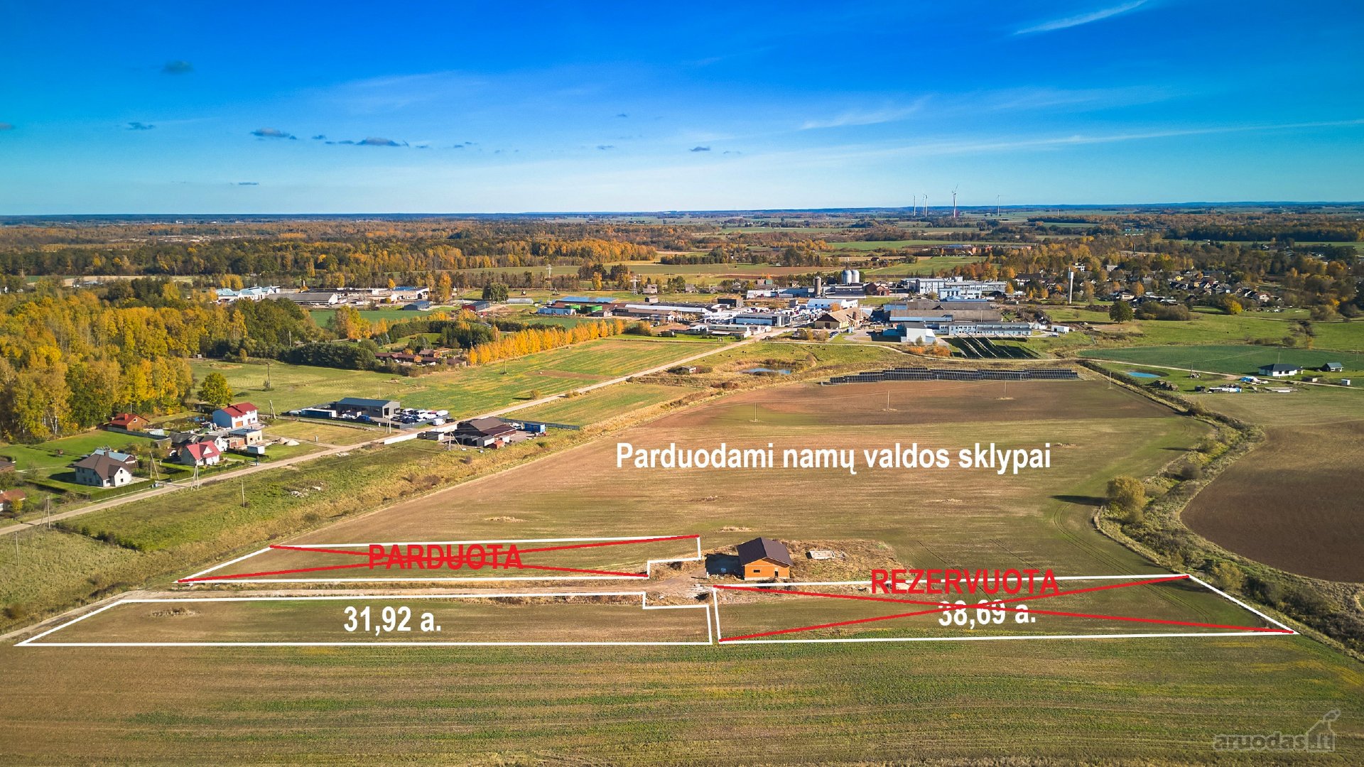 Puikūs namų valdos sklypai vos 15 minučių