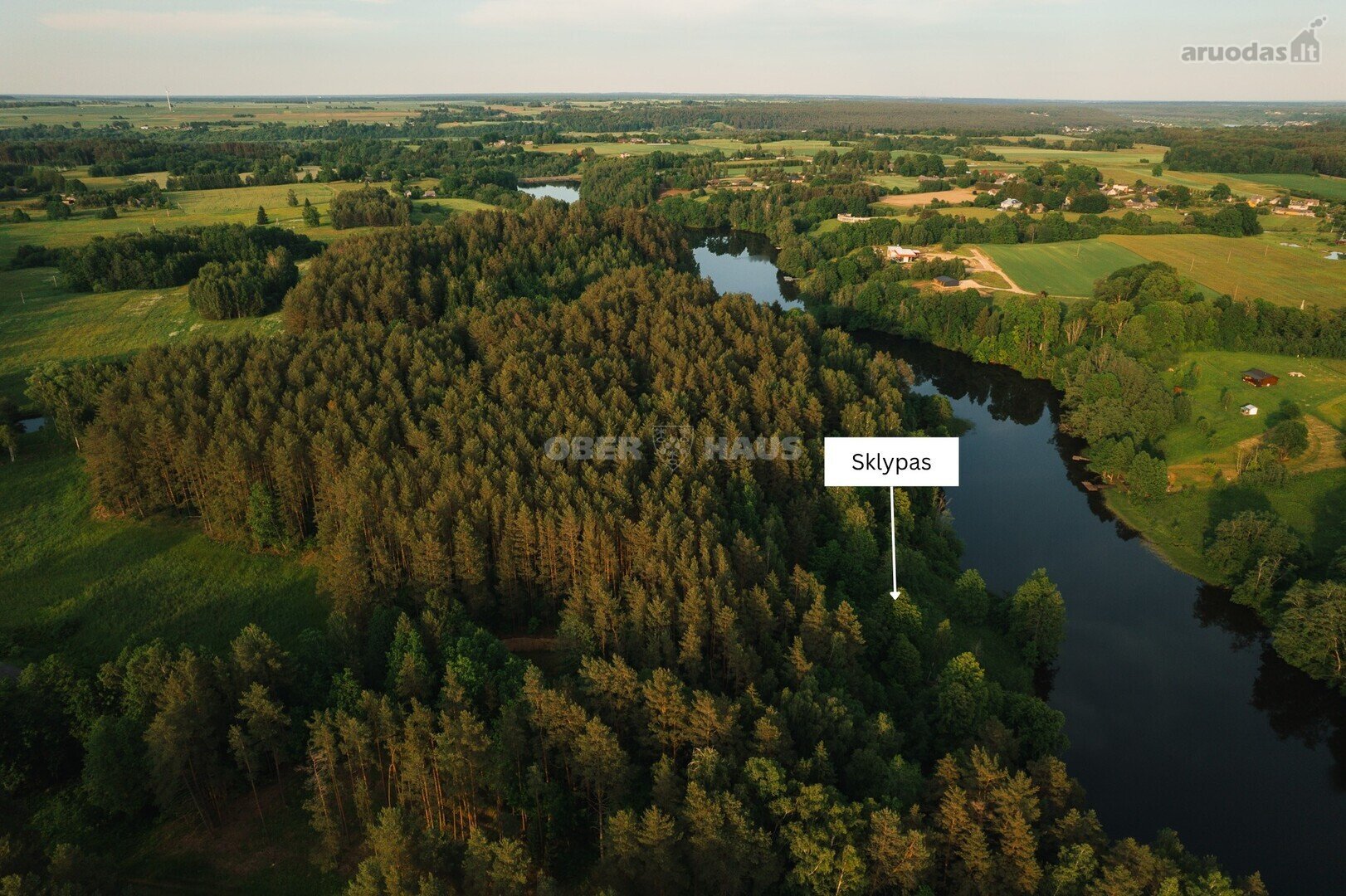 Parduodamas 1,06 Ha Sklypų Masyvas Ant