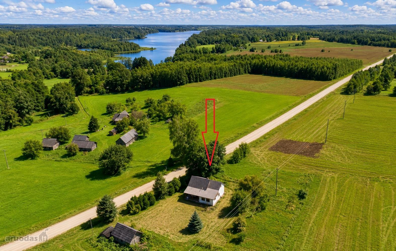 Išskirtinė 5,6 ha sodyba Trakų rajone – 200 m