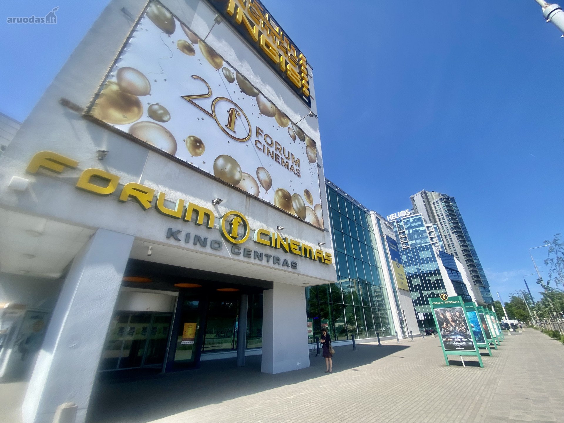 Išnuomojamos patalpos šalia „Forum Cinemas