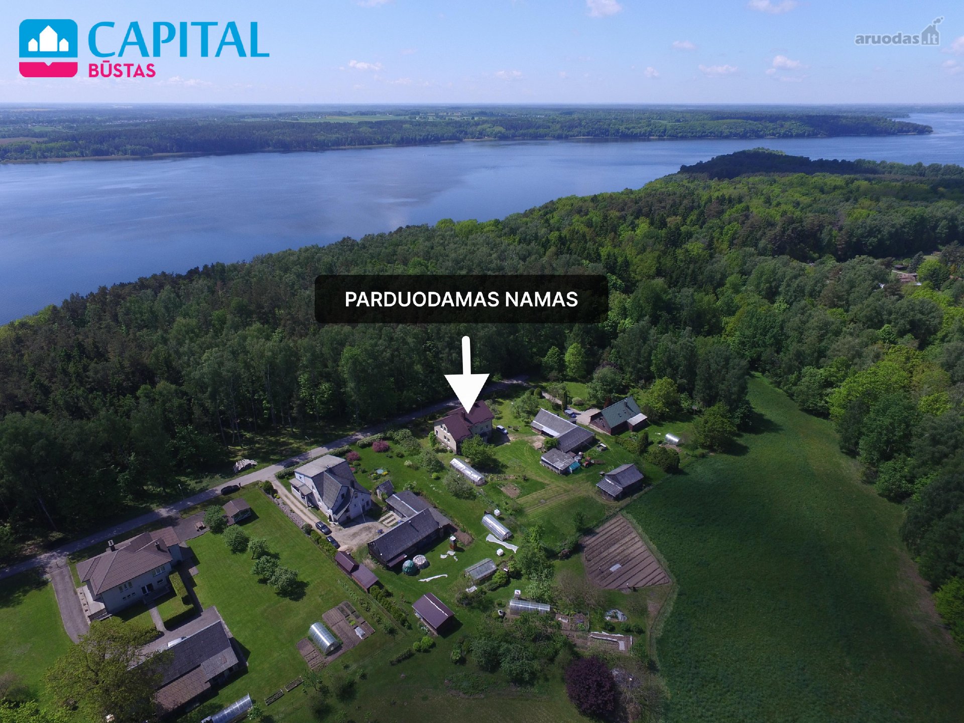 Išskirtinė Vieta Prie Marių - Erdvus Namas Su