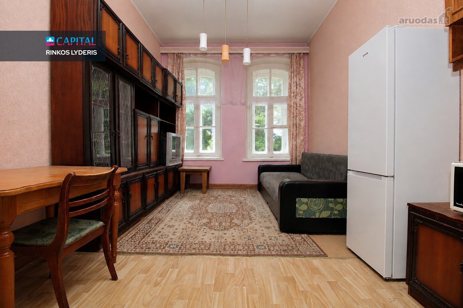 Parduodamas nestandartinio išplanavimo butas