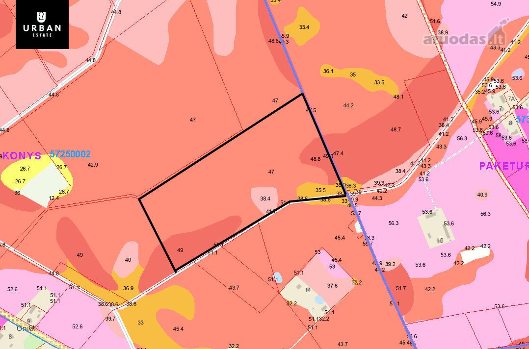 12ha Žemės Ūkio Paskirties Sklypas Kupiškio