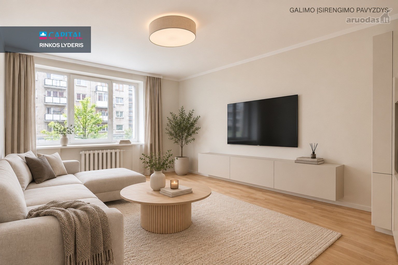 Parduodami Apartamentai Strategiškai Laabi