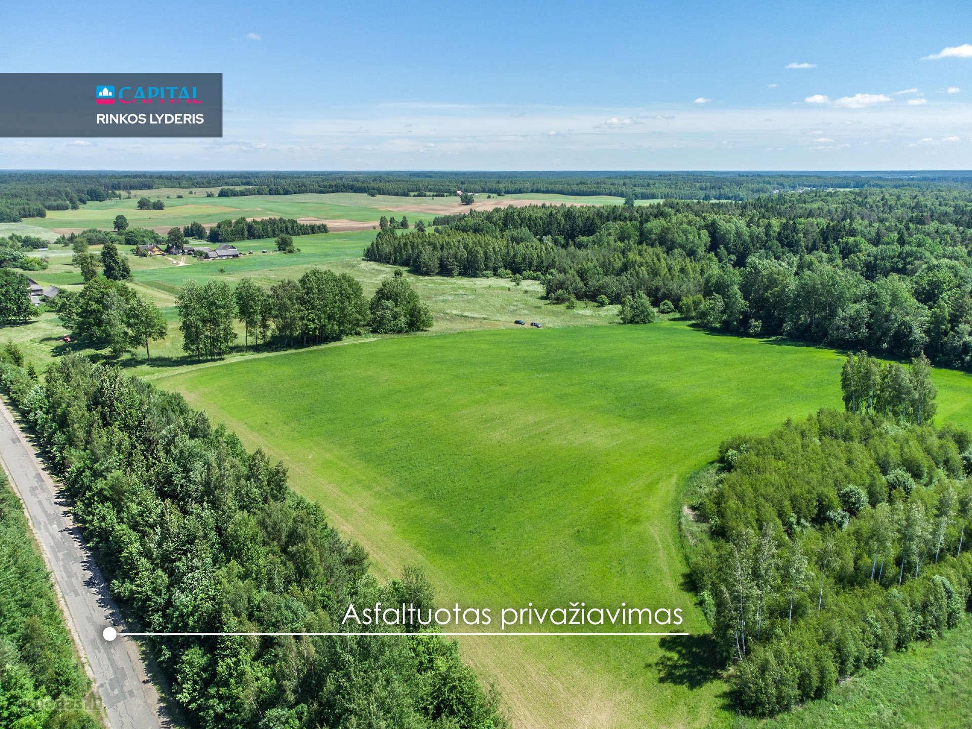 Parduodami 0,48 Ha Namų Valdos Ir 2,4 Ha