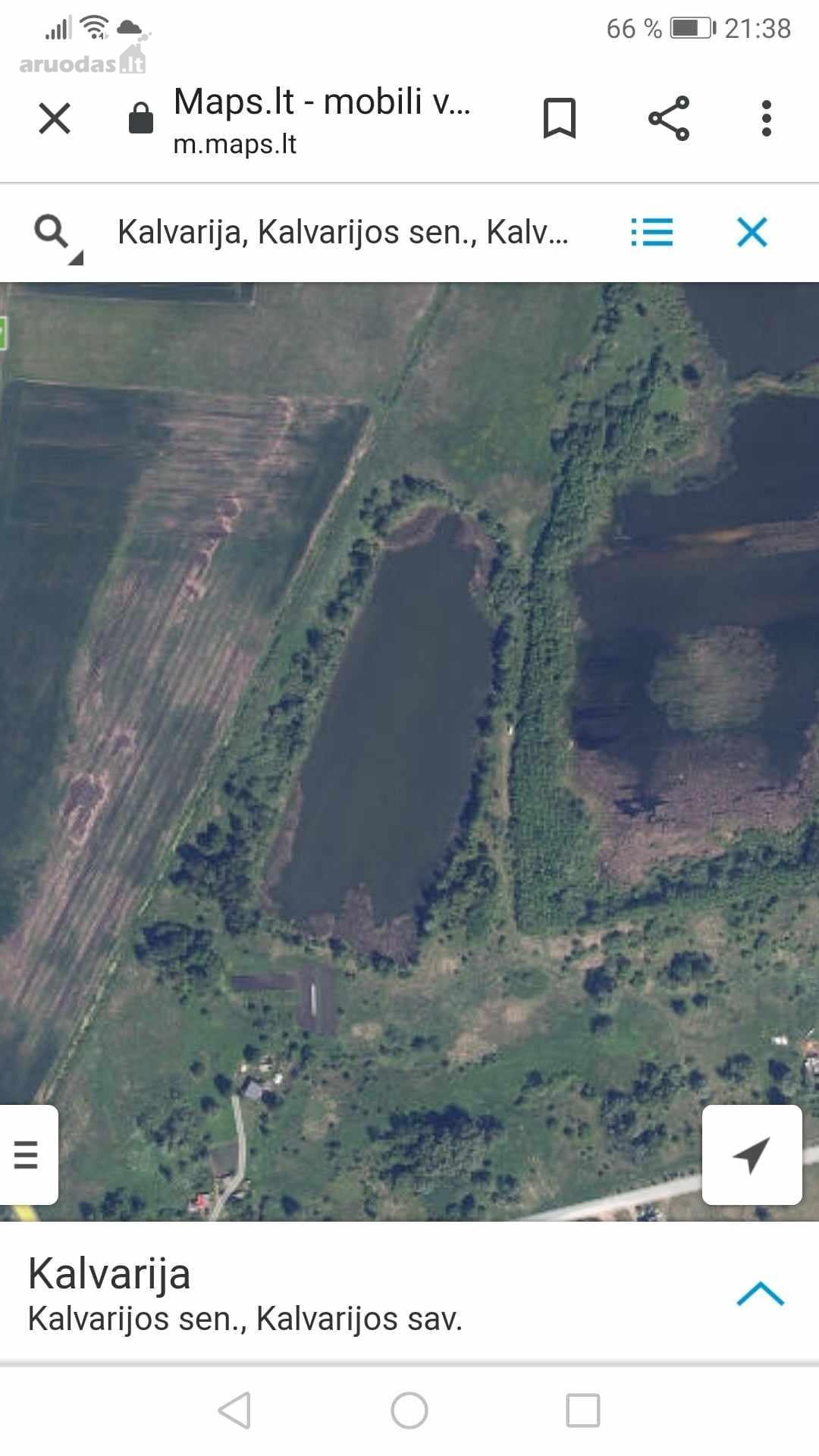 Parduodamas sklypas žemės ūkio paskirties. 1,5h