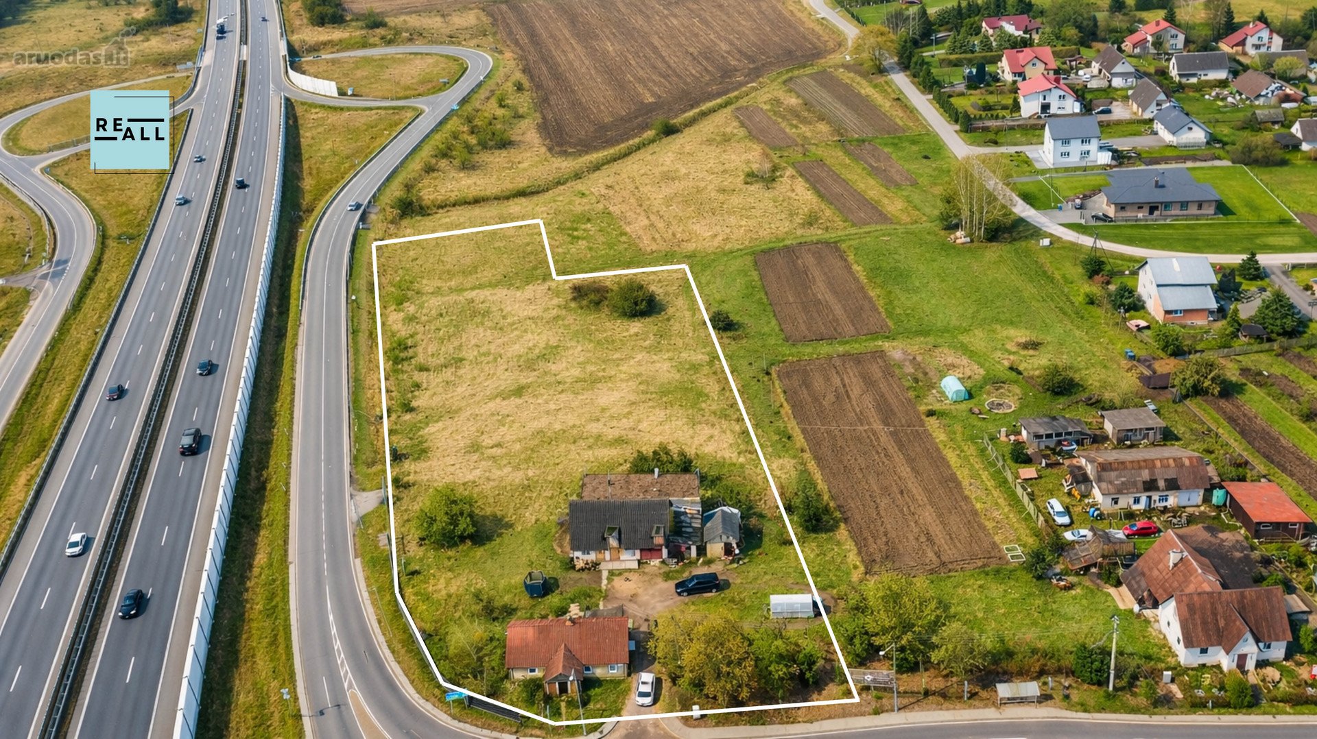 Parduodamas Sklypas Prie A1 Automagistralės