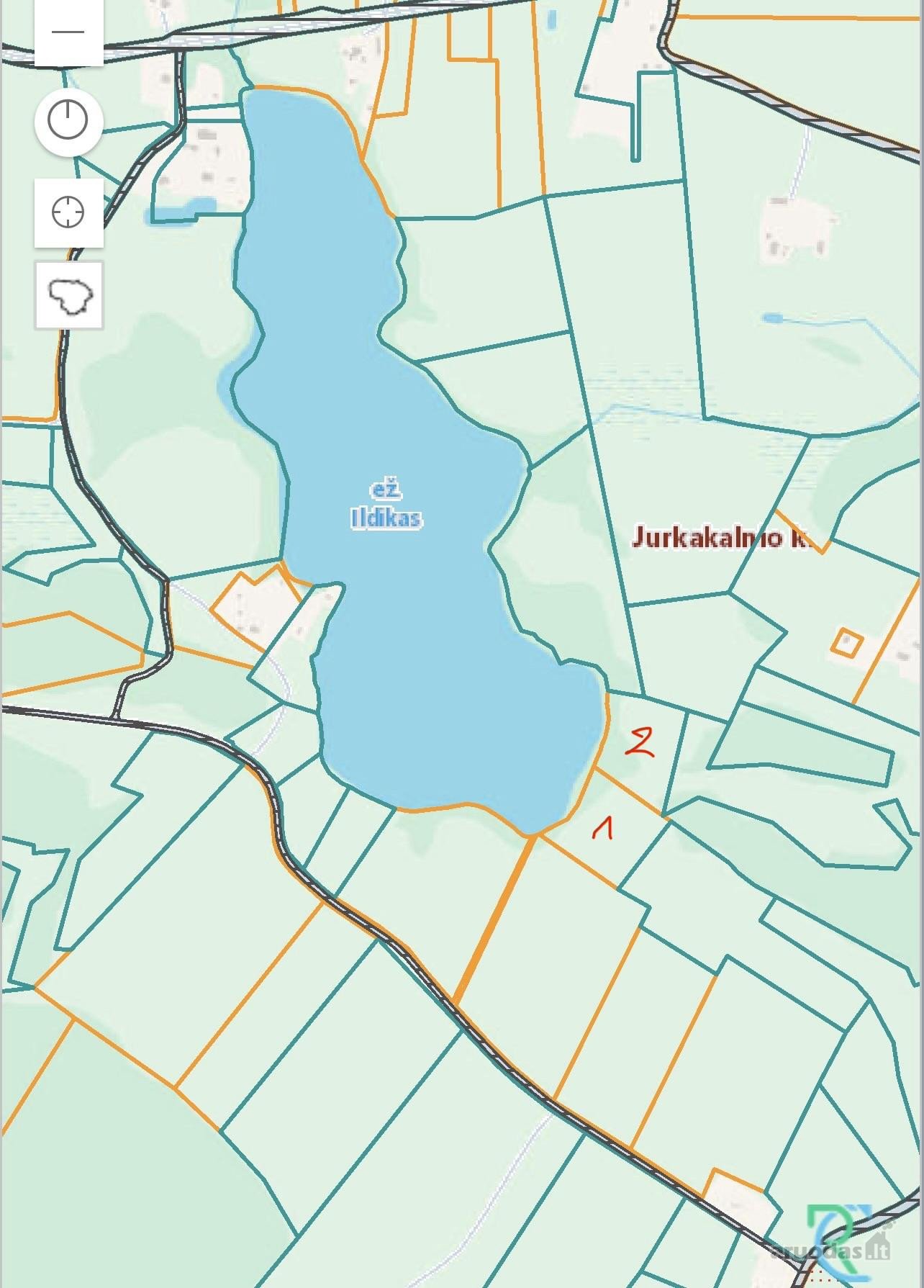 Parduodame 2 x sklypus 1,2ha ir 1,1ha Zarasu